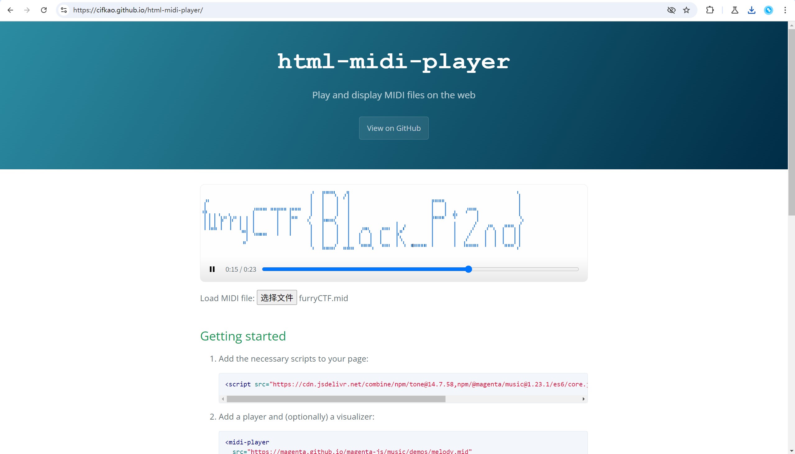 html-midi-player